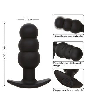 Rock Bottom Rock Bottom Tap Beaded Anal Probe - Black - Image 5