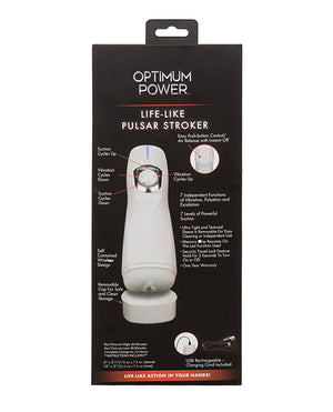 Optimum Power Optimum Power Lifelike Pulsar Stroker Masturbator - Image 4