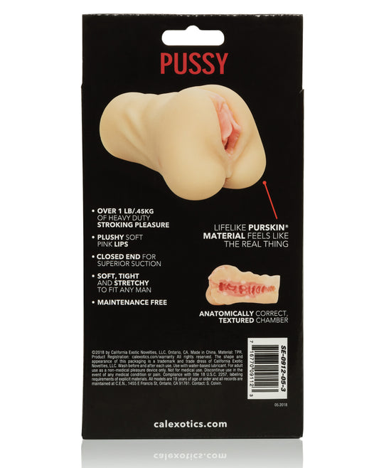 Stroke It Stroke It Pussy - Ivory - Image 2