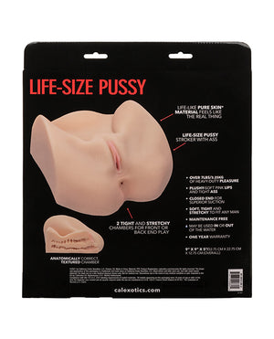 Stroke It Stroke It Life Size Pussy - Ivory - Image 3