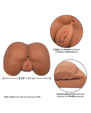 Stroke It Stroke It Life Size Ass - Brown - Image 4