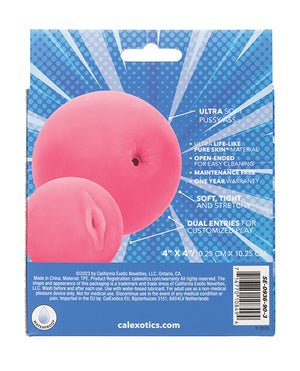 Pop Sock Pop Sock! Pussy &amp; Ass Ball Masturbator - Pink - Image 4