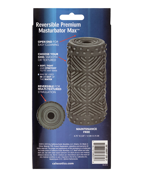 Apollo Apollo Max Reversible Premium Masturbator - Grey