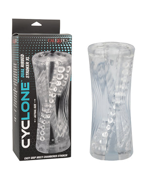 Cyclone Cyclone Dual Ribbed Stroker XL - Clear