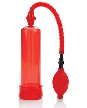 Optimum Series Fireman's Pump Masturbator - Red - Image 4