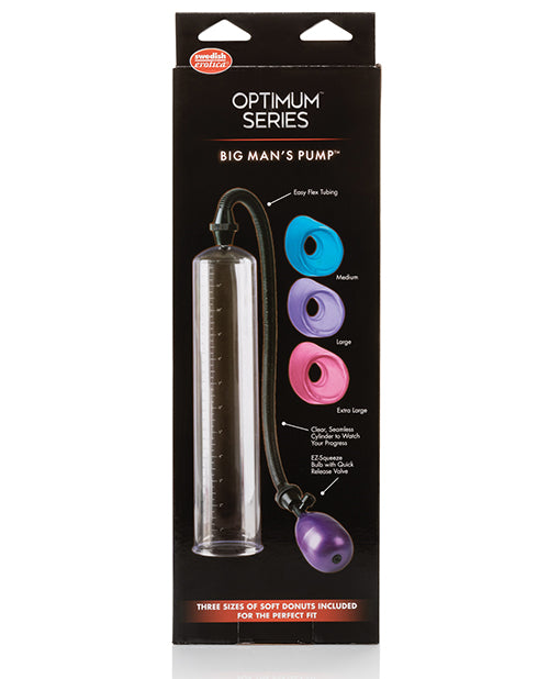 Optimum Series Big Man's Pump 12" w/3 Sized Sleeves - Clear - Image 2