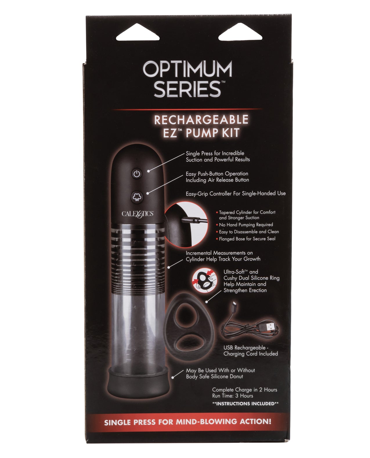 Optimum Series Optimum Series Rechargeable EZ Pump Kit - Clear
