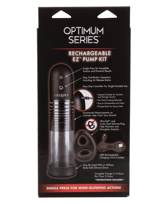 Optimum Series Optimum Series Rechargeable EZ Pump Kit - Clear