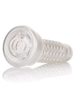 Optimum Series Optimum Series Stroker Pump Sleeve - Pussy Clear - Image 4