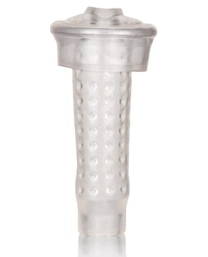 Optimum Series Optimum Series Stroker Pump Sleeve - Pussy Clear - Image 5