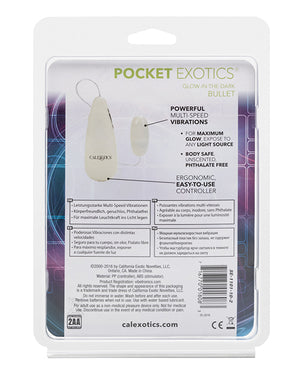 Pocket Exotics Pocket Exotics Glow In The Dark Bullet