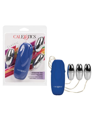 California Exotic Bullets Inter-Actives Trio - Blue - Image 2