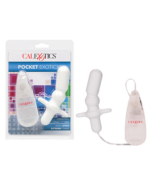 Pocket Exotics Pocket Exotics Anal T Vibe - Ivory - Image 2