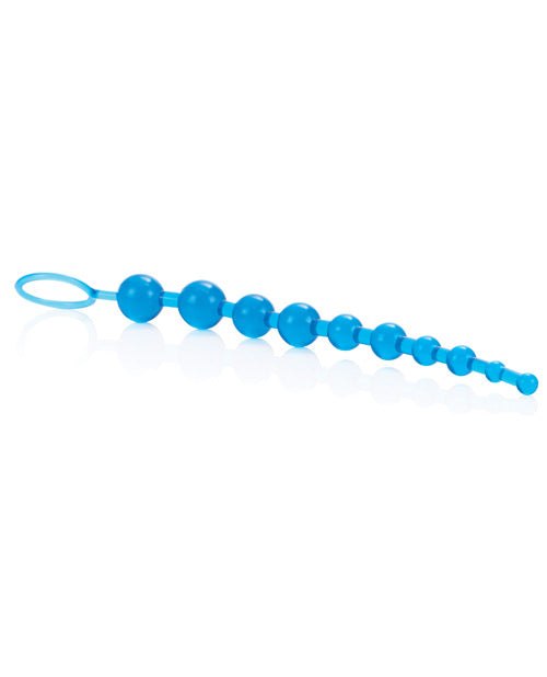 Pleasure Beads X-10 Beads - Blue - Image 2