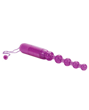 Pleasure Beads Vibrating Pleasure Beads Waterproof - Purple - Image 3