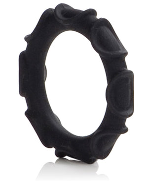 Rings! Adonis Atlas Silicone Ring - Black - Image 2