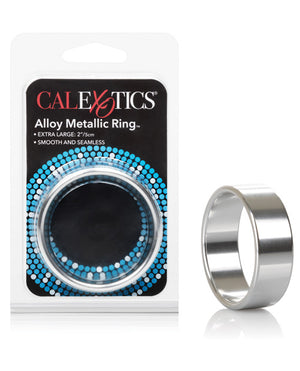Rings! Alloy Metallic Ring - XL Silver - Image 3