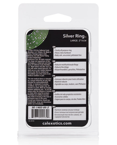 Rings! Silver Ring - Large - Image 2