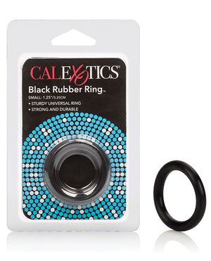 Rings! Black Rubber Ring - Small - Image 4