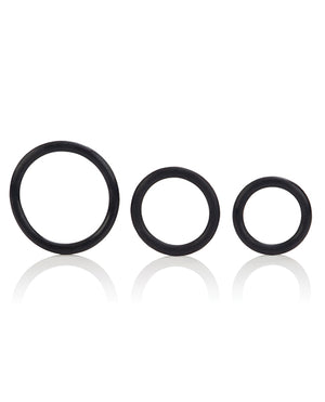 Rings! Rubber Ring Set - Black - Image 4