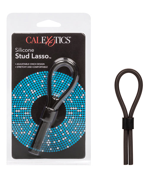 Rings! Silicone Stud Lasso - Black