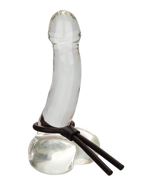 Rings! Silicone Stud Lasso - Black - Image 5