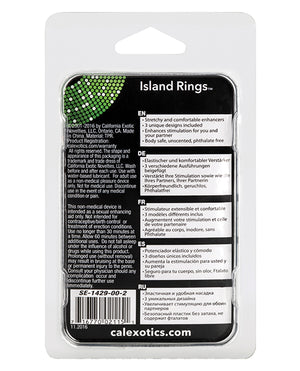Rings! Silicone Island Rings - Clear - Image 2
