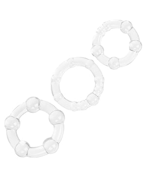 Rings! Silicone Island Rings - Clear - Image 5