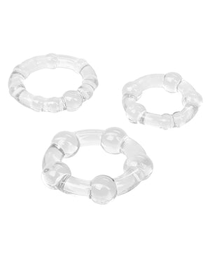 Rings! Silicone Island Rings - Clear - Image 3