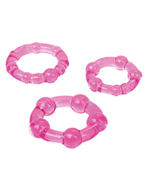 Rings! Silicone Island Rings - Pink - Image 5