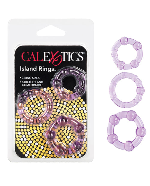 Rings! Silicone Island Rings - Purple