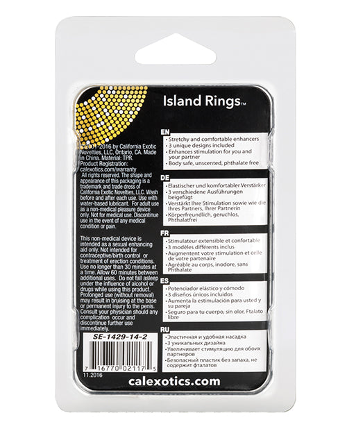 Rings! Silicone Island Rings - Purple - Image 2