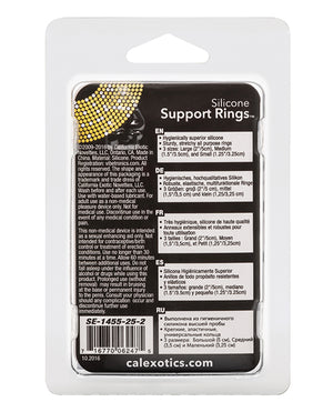 Rings! Silicone Support Rings - Black - Image 5