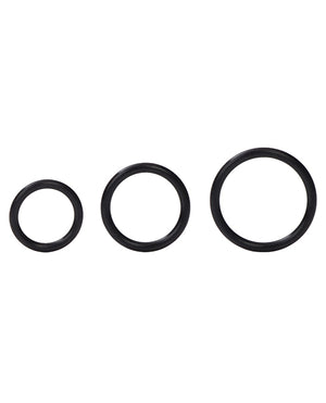 Rings! Silicone Support Rings - Black