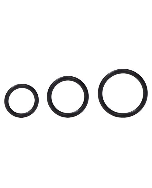 Rings! Silicone Support Rings - Black