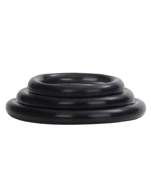 Rings! Silicone Support Rings - Black - Image 2