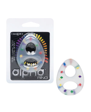 Alpha Alpha Liquid Silicone Dual Party Ring