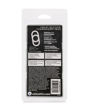 Alpha Liquid Silicone Alpha Liquid Silicone Commander Cock Ring - Natural - Image 4