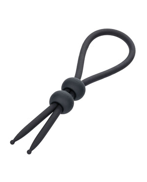 Alpha Liquid Silicone Dual Lasso - Black