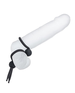 Alpha Alpha Liquid Silicone Dual Lasso - Black