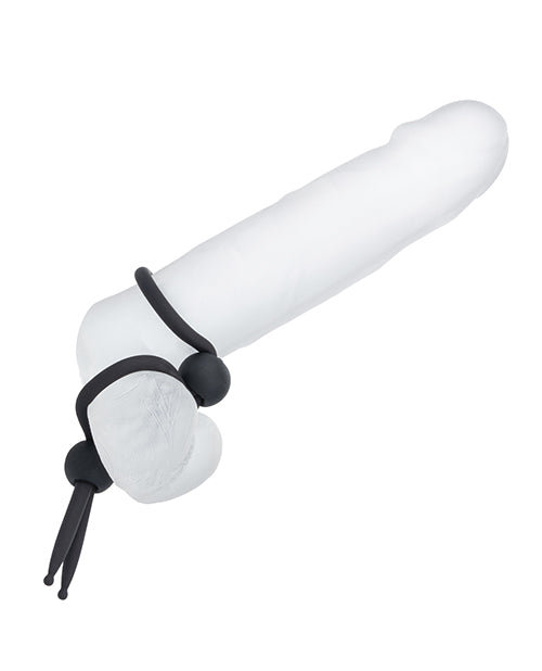 Alpha Alpha Liquid Silicone Dual Lasso - Black
