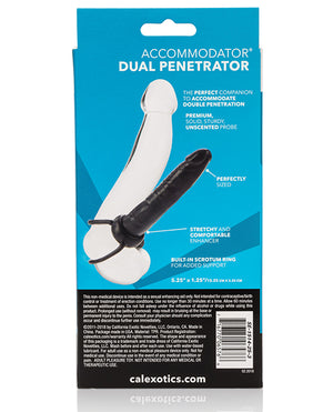 Extensions Accommodator Dual Penetrator - Black - Image 2