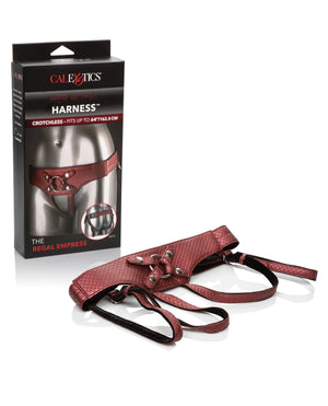 Her Royal Harness Her Royal Harness The Regal Empress - Red - Image 4