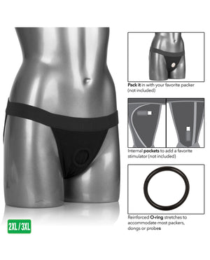 Packer Gear Packer Gear Jock Strap 2XL/3XL - Black - Image 5