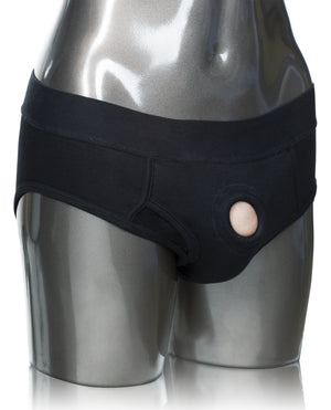 Packer Gear Packer Gear Brief Harness 2XL/3XL - Black - Image 5