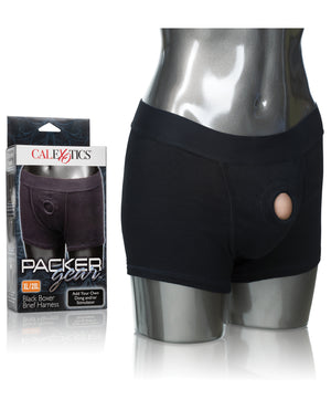 Packer Gear Packer Gear Boxer Brief Harness XL/2XL - Black