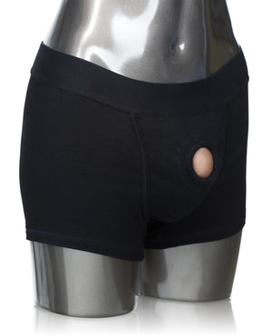 Packer Gear Packer Gear Boxer Brief Harness XL/2XL - Black - Image 4