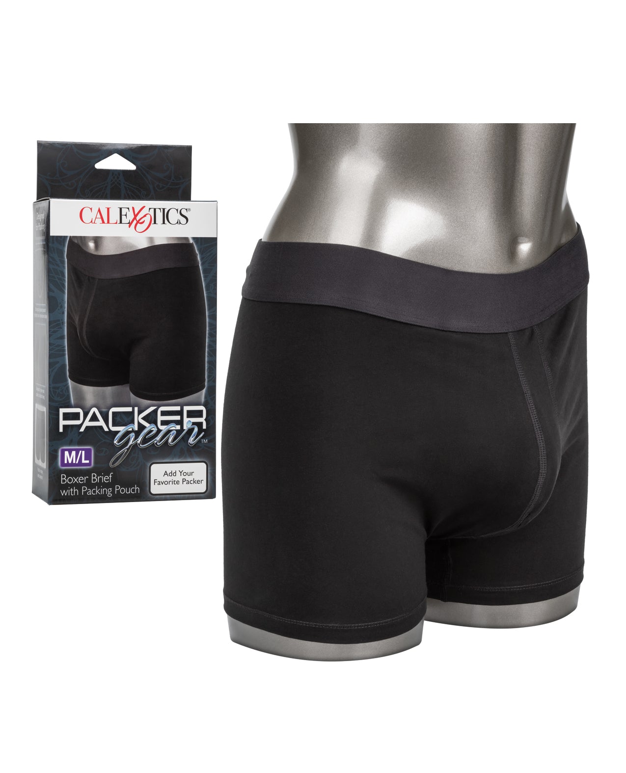 Packer Gear Packer Gear Boxer Brief with Packing Pouch - M/L