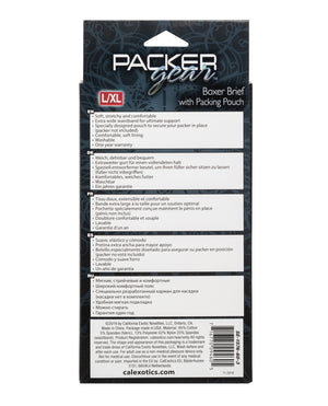 Packer Gear Packer Gear Boxer Brief with Packing Pouch - L/XL