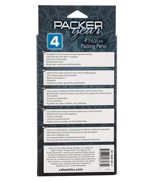 Packer Gear Packer Gear 4" Packing Penis - Ivory